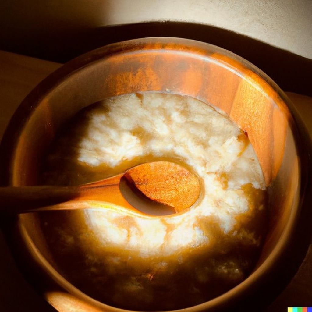 Golden Porridge Sunrise